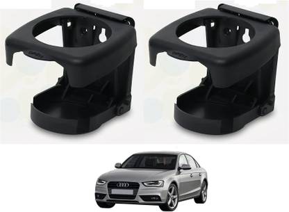KOZDIKO BLACK DRINK HOLDER SET OF 2 PCS COMPATIBILE WITH A4 Car Bottle Holder