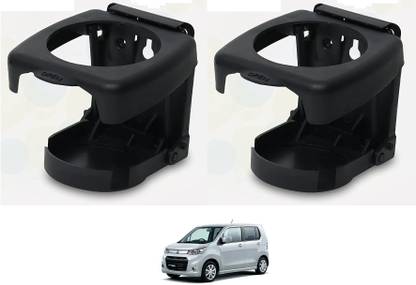 KOZDIKO BLACK DRINK HOLDER SET OF 2 PCS COMPATIBILE WITH WAGONR STINGRAY Car Bottle Holder