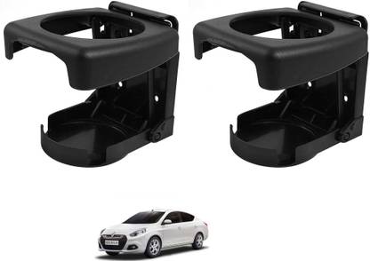 AuTO ADDiCT Car Foldable Black Drink Holder Cup Holder For RENAULT SCALA Car Bottle Holder