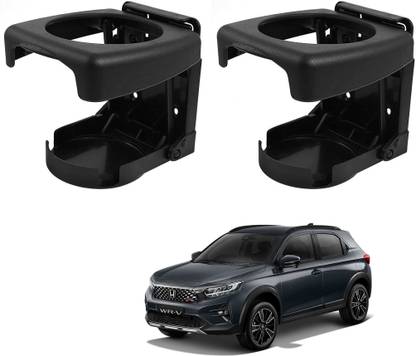 AuTO ADDiCT Car Foldable Black Drink Holder Cup Holder For HONDA WRV (2023-PRESENT) Car Bottle Holder