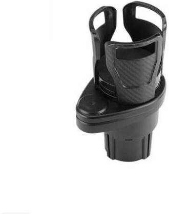 DHULKI 2-in-1 Car Cup Holder Extender Adapter | Adjustable Base Car Drink Organizer Car Bottle Holder