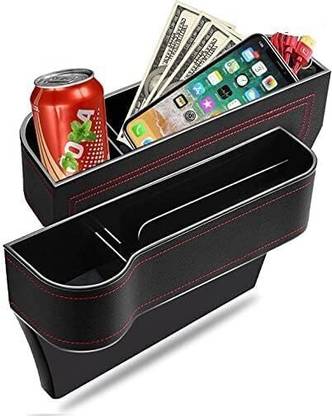 Carzillion Car Seat Gap Filler Organizer Car Bottle Holder
