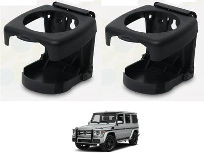 KOZDIKO BLACK DRINK HOLDER SET OF 2 PCS COMPATIBILE WITH G-CLASS Car Bottle Holder