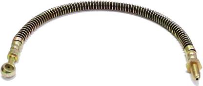 KLP Front Brake Hose for Scorpio 24 Inch ( One side Benjo / One side outer thread )  Car Brake Drum