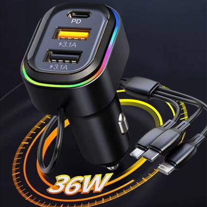 Chaebol 48 W Qualcomm 3.0 Turbo Car Charger