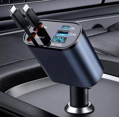 Vora 66 W Qualcomm Certified Turbo Car Charger