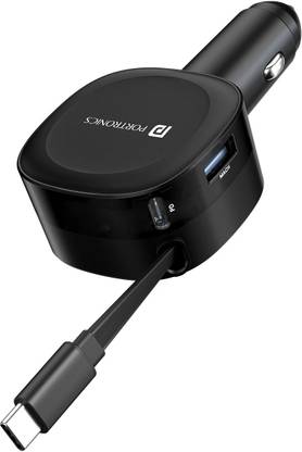 Portronics 60 W Turbo Car Charger