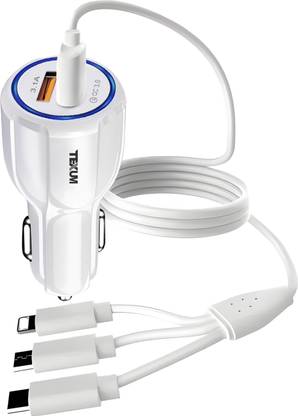 TEXUM 3.1 Amp Qualcomm 3.0 Turbo Car Charger