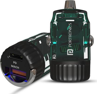 Portronics 36 W Turbo Car Charger