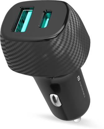 Portronics 51 W Turbo Car Charger