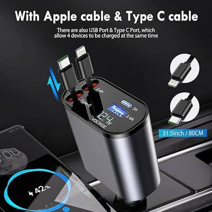 HumBiG 120 W Turbo Car Charger