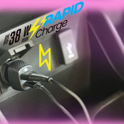 ZEBRONICS 15 W Turbo Car Charger