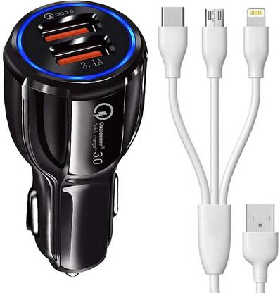 Chias 12 W Qualcomm 3.0 Turbo Car Charger