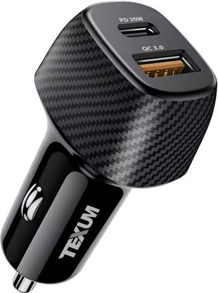 TEXUM 51 W Qualcomm 3.0 Turbo Car Charger