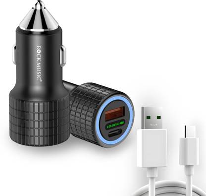 fire turtle 6 A Dual Port E-Car Charger with Detachable Cable