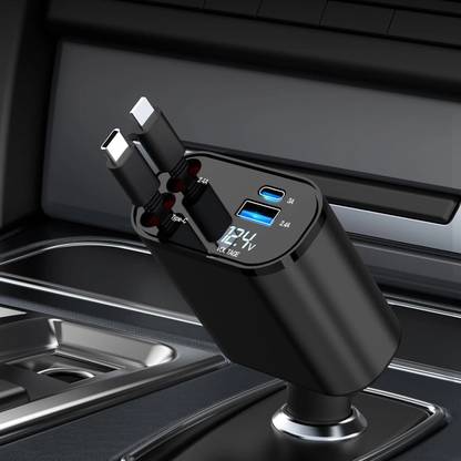 FLAMPER 120 W Qualcomm Certified Turbo Car Charger