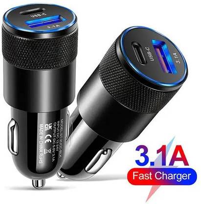 UniBoss 3.1 Amp Qualcomm Certified Turbo Car Charger