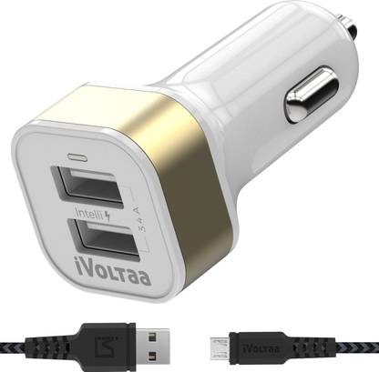 iVoltaa 17 W Turbo Car Charger