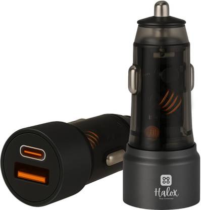 HALOX STAY CONNECTED 52.5 W Turbo Car Charger