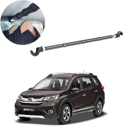 Oshotto Car Telescopic Clothes Hanger Bar, Heavy-Duty Non-Slip Rubber For Honda BR-V Car Coat Hanger