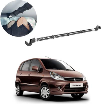 Oshotto Car Telescopic Clothes Hanger Bar, Heavy-Duty Non-Slip Rubber For Zen Estilo Car Coat Hanger