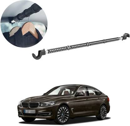 Oshotto Car Telescopic Clothes Hanger Bar, Heavy-Duty Non-Slip Rubber For BMW 3GT Car Coat Hanger