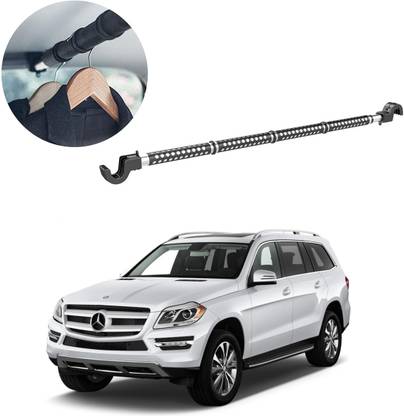 Oshotto Car Telescopic Clothes Hanger Bar, Heavy-Duty Non-Slip Rubber For GL Car Coat Hanger