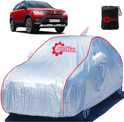 STARTEN Car Cover For Maruti Vitara Brezza VDi Option (With Mirror Pockets)