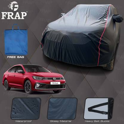 Frap Car Cover For Volkswagen Virtus (With Mirror Pockets)