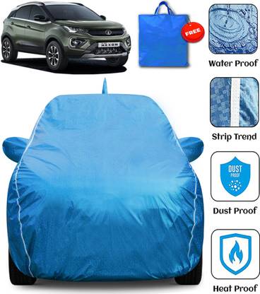 CARZEX Car Cover For Tata Nexon XMA AMT Petrol (With Mirror Pockets)