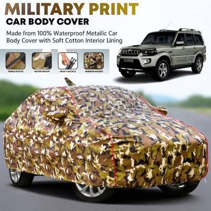 FBC Car Cover For Mahindra Scorpio (With Mirror Pockets)