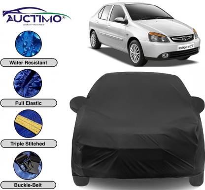 AUCTIMO Car Cover For Tata Indigo (With Mirror Pockets)