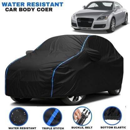 LE PRA Car Cover For Audi TT, TT 40 TFSI, TT 45 TFSI, TT 8J3 2 TFSI Quattro, TT Facelift, TT Roadster 2.0 TFSI (With Mirror Pockets)
