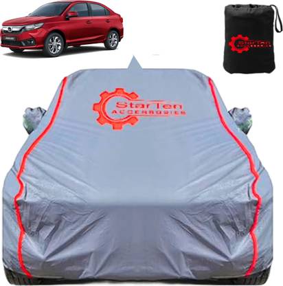 STARTEN Car Cover For Honda Amaze VX CVT Petrol (With Mirror Pockets)