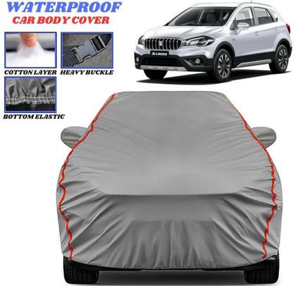 Grizzly Car Cover For Maruti Suzuki S-Cross, S-Cross Alpha DDiS 200 SH Diesel, S-Cross DDiS 200 Alpha, S-Cross Premia (With Mirror Pockets)