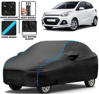 kerwa Car Cover For Hyundai i10, i10 1.2L, i10 Era, i10 Magna 1.1L, i10 Sportz 1.1L, i10 Sportz 1.1L LPG (With Mirror Pockets)