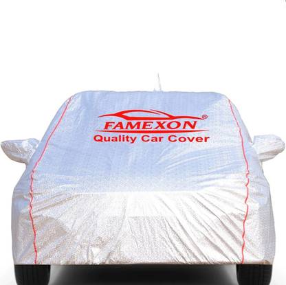 FAMEXON Car Cover For Mahindra Scorpio (With Mirror Pockets)