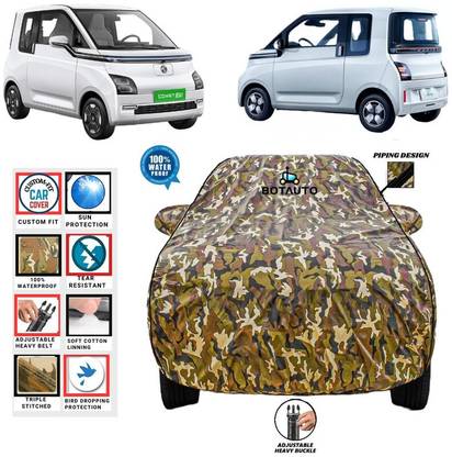 BOTAUTO Car Cover For MG Universal For Car (With Mirror Pockets)
