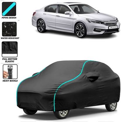BOTAUTO Car Cover For Honda Accord, Accord 2.4 i-VTEC 6MT (189 HP), Universal For Car (With Mirror Pockets)