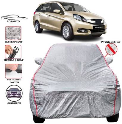 BOTAUTO Car Cover For Honda Mobilio, Universal For Car (With Mirror Pockets)