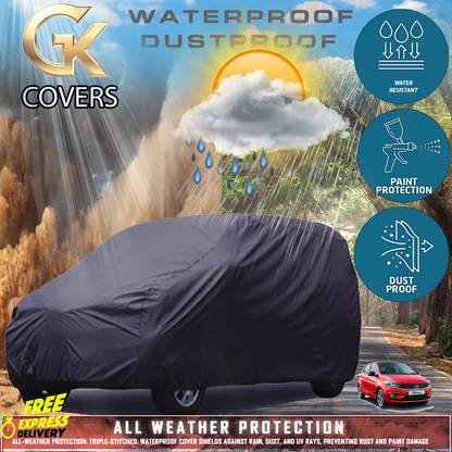 Tamanchi Autocare Car Cover For Tata Tiago (With Mirror Pockets)