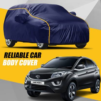 AUCTIMO Car Cover For Tata Nexon (With Mirror Pockets)
