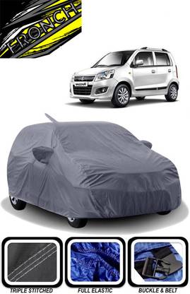 FRONCH Car Cover For Maruti Suzuki Wagon R LXI (With Mirror Pockets)