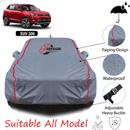 GARREGE Car Cover For Mahindra XUV 300 (With Mirror Pockets)