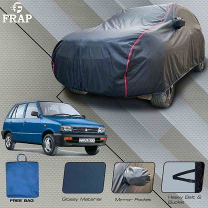 Frap Car Cover For Maruti 800 (With Mirror Pockets)