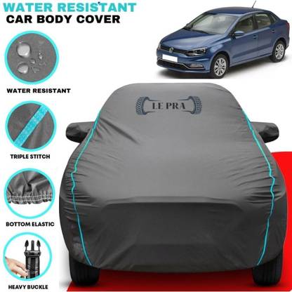 LE PRA Car Cover For Volkswagen Ameo, Ameo 1.0 MPI Comfortline Petrol, Ameo 1.0 MPI Highline Plus Petrol, Ameo 1.0 MPI Trendline Petrol, Ameo 1.5 TDI Comfortline, Ameo 1.5 TDI Comfortline AT, Ameo 1.5 TDI Comfortline Diesel, Ameo 1.5 TDI Highline, Ameo 1.5 TDI Highline AT, Ameo 1.5 TDI Highline Plus AT Diesel, Ameo 1.5 TDI Highline Plus Diesel, Ameo 1.5 TDI Trendline, Ameo 1.5 TDI Trendline Diesel, Ameo Cup Edition Comfortline Petrol, Ameo GT 1.5 TDI Diesel (With Mirror Pockets)