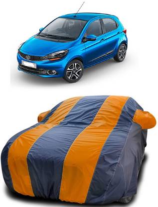 DIGGU Car Cover For Tata Tiago 1.2 Revotron XT (With Mirror Pockets)