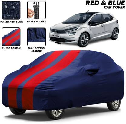 Delphinium Car Cover For Tata Altroz, Altroz EV, Altroz XE Diesel, Universal For Car (With Mirror Pockets)