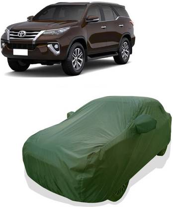 Tricway Car Cover For Toyota Fortuner 2.7 2WD MT Petrol (With Mirror Pockets)