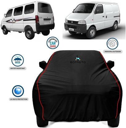 BOTAUTO Car Cover For Maruti Suzuki Eeco, Universal For Car (With Mirror Pockets)